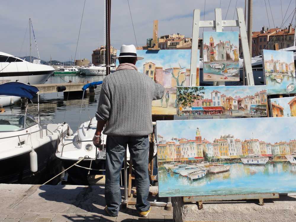 St. Tropez schilder